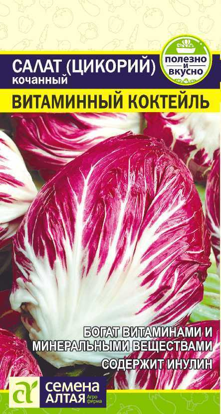 Семена Салат Цикорий Витаминный Коктейль (0,5г) - Семена Алтая  #1