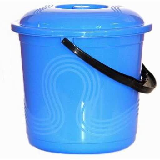 Ведро 7л с крышкой"Волна" - купить по низкой цене в интернет-магазине ...