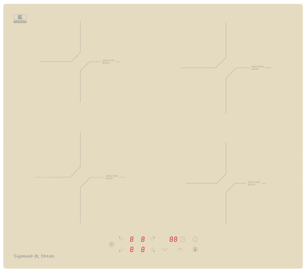 Встраиваемая электрическая варочная панель Zigmund & Shtain CI 33.6 I ...
