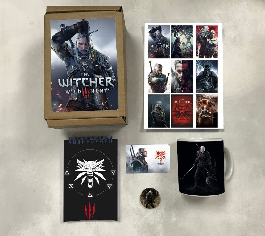 Бокс по игре Ведьмак № 1 - купить с доставкой по выгодным ценам в ...