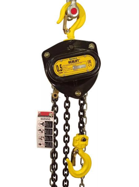 Таль ручная цепная OCALIFT SEVERE ТРШ 500кг 3м - купить с доставкой по ...
