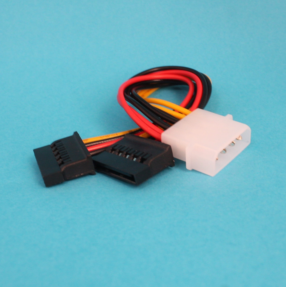 SATA кабель питания Molex и передачи данных (15+7pin)