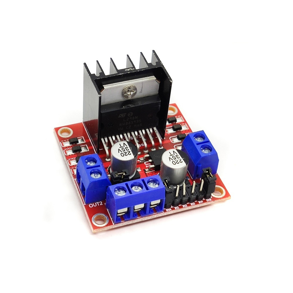 Драйвер моторов на L298N для Arduino - купить с доставкой по выгодным ...