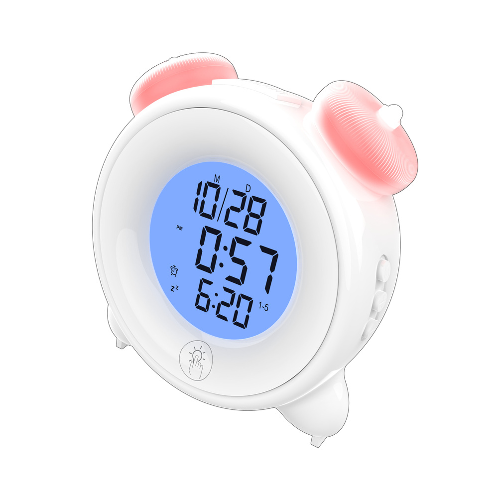 Часы-будильник RITMIX CAT-057 White с ночником купить по низкой цене с ...