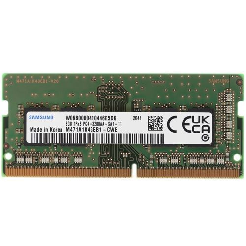 Samsung Оперативная память Оперативная память DDR4 8GB SO-DIMM 3200MHz 1.2V M471A1K43EB1-CWE 1x8 ГБ (M471A1K43EB1-CWED0) #1