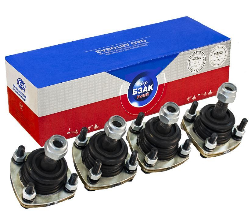 Комплект шаровых опор "БЗАК-ПРОФИ" 2123 (4 шаровые опоры, крепеж ...