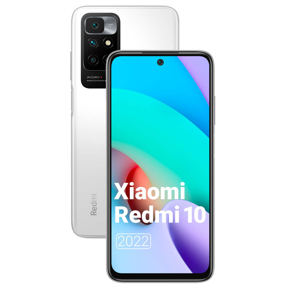 Смартфон Xiaomi Redmi 10 (2022) 64 ГБ - купить по выгодной цене в  интернет-магазине OZON (603581983)