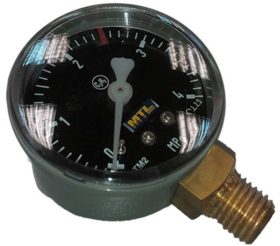 Манометр ДМ-02 40 Атм - купить с доставкой по выгодным ценам в интернет ...