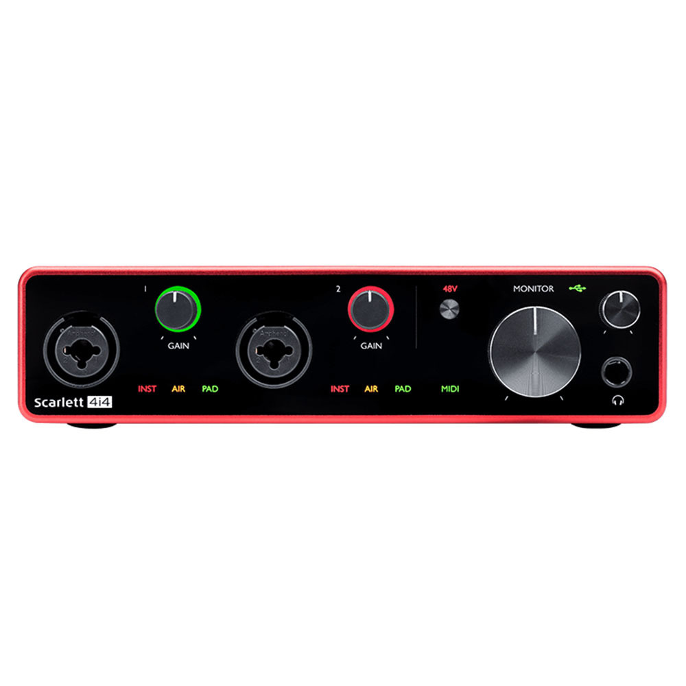 Внешняя звуковая карта focusrite scarlett 8i6 3rd gen