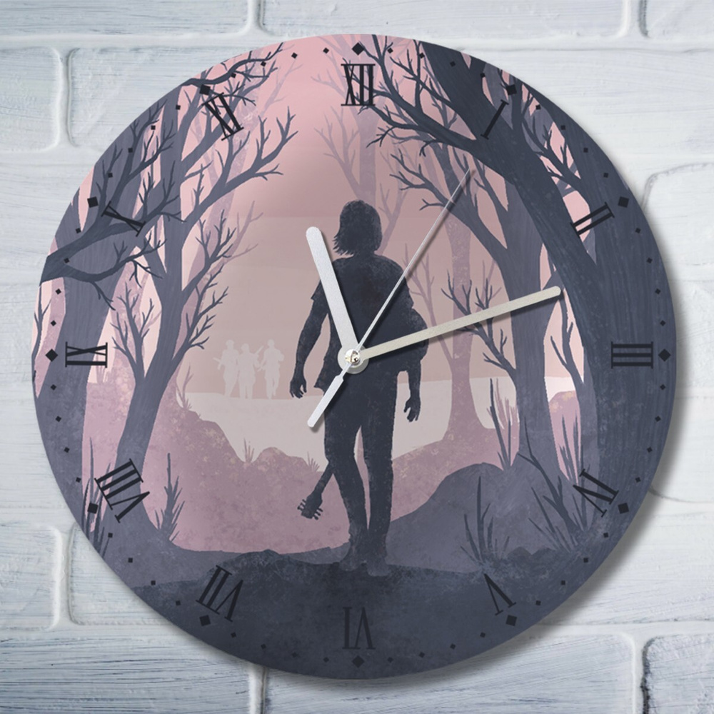 Настенные часы УФ игры the last of us 2 одни из нас 2 (ласт оф ас 2 ...