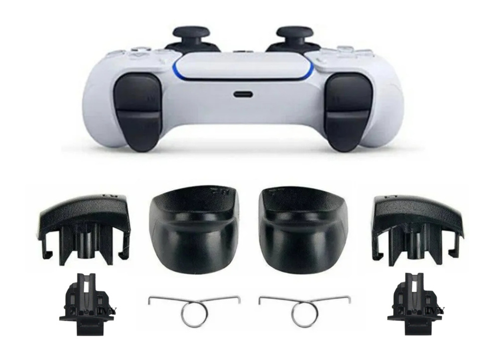 Кнопки L2 R2 L1 R1 для джойстика Sony PS5 DualSense Триггеры, Курки, Пружины BDM-010 #1