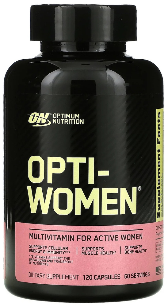 Минерально-витаминный комплекс Optimum Nutrition Opti Women, 120 капсул  #1