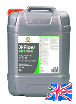 Comma X-FLOW TYPE G 5W-40 Масло моторное, Синтетическое, 20 л #1