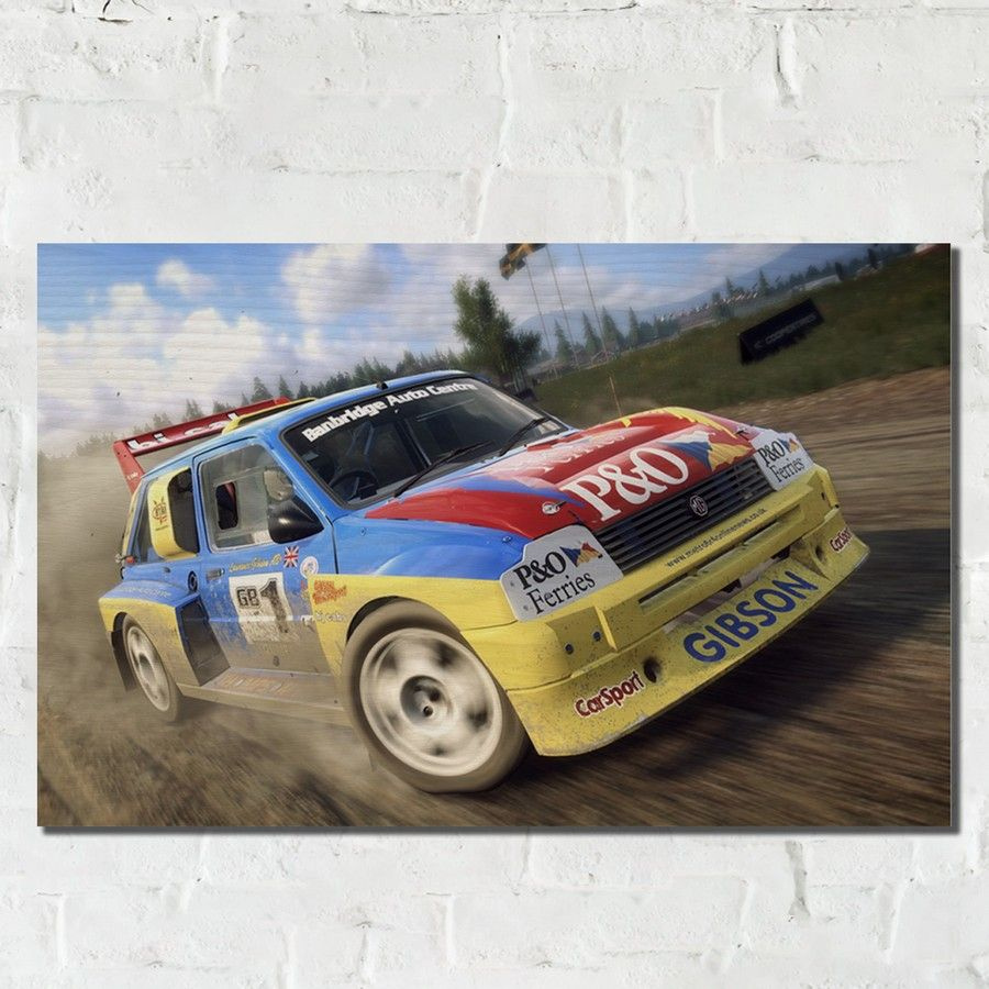 Картина интерьерная на дереве игра Dirt Rally 2.0 (ps4, ps5, Xbox, PC,  Switch) - 11515 - купить по низкой цене в интернет-магазине OZON (679763959)