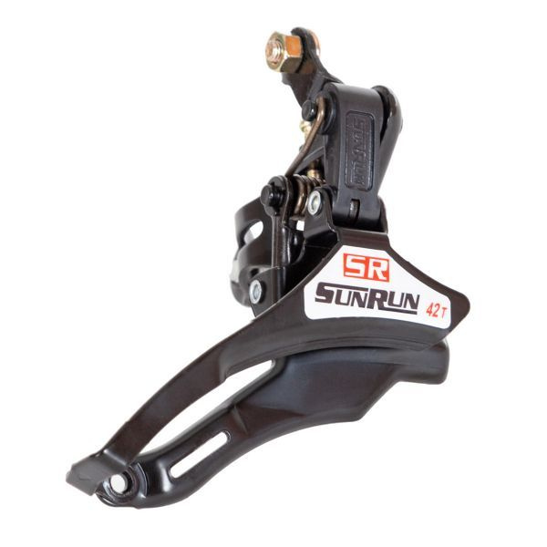 Переключатель скоростей перед.Front derailleur 6/7sp compatible for 42/34/24; 18T Capacity, downpull #1