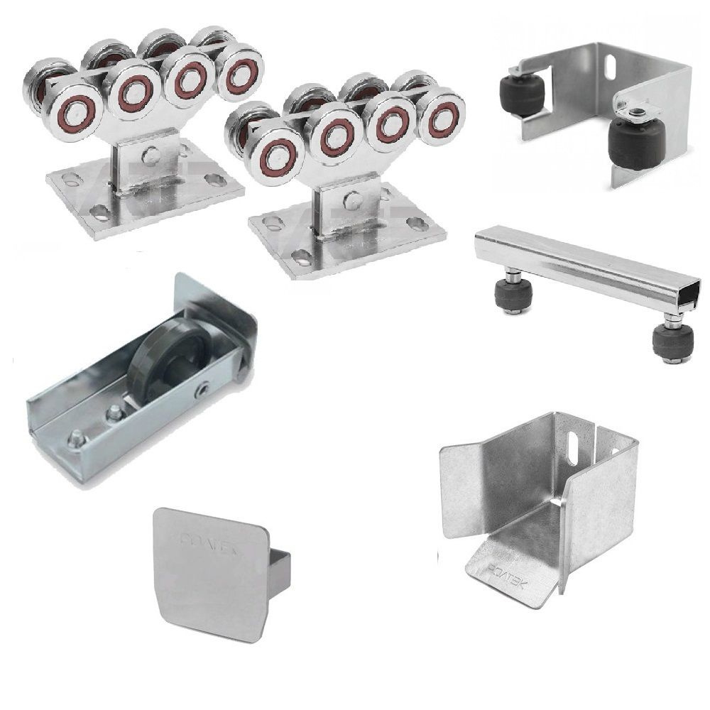 Фурнитура РОЛТЭК ЭКО, "БЕЗ НАПРАВЛЯЮЩЕЙ РЕЙКИ" (без регулировочных ...