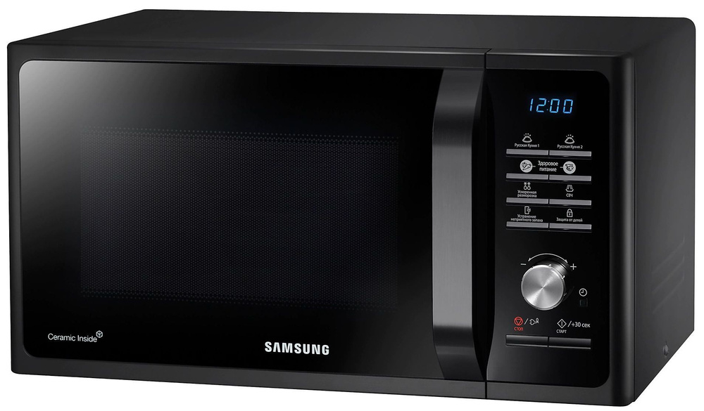 Микроволновая печь (СВЧ) Samsung MS23F302TAK/BW черный #1