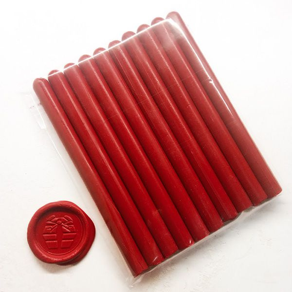 Сургуч в стержнях. Красный, 10шт - купить с доставкой по выгодным ценам ...