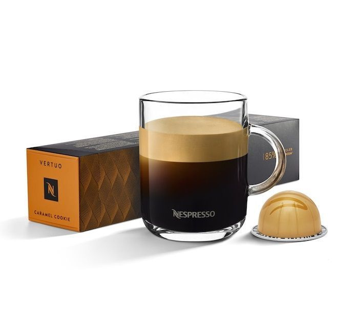 Кофе Nespresso Vertuo Caramel Cookie в капсулах, упаковка 10 шт, для капсульной кофемашины Vertuo (объём #1