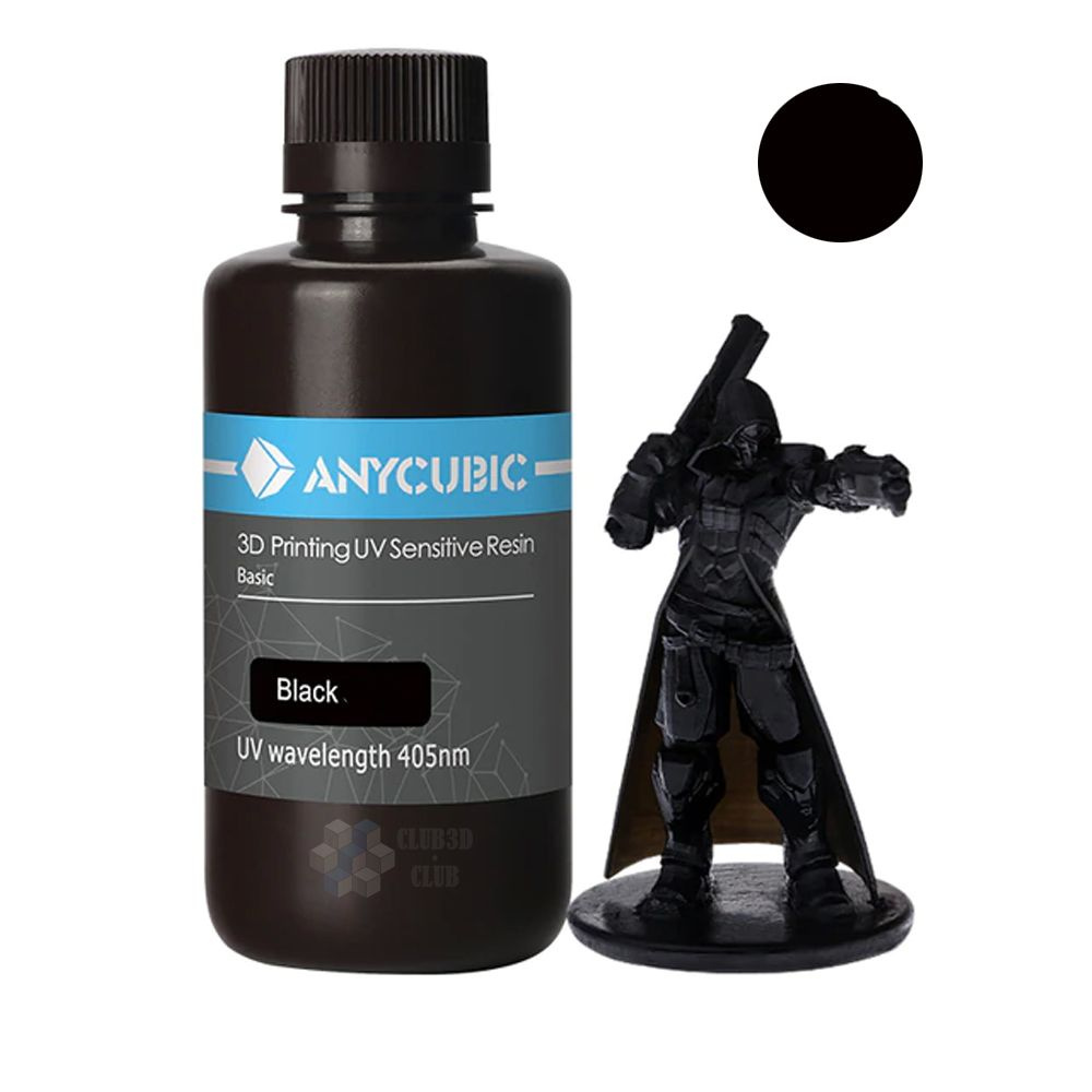 Фотополимерная смола Anycubic Basic Colored UV Resin для 3D принтера ...