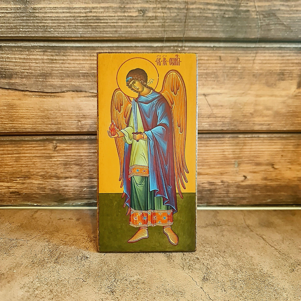 Освященная икона Архангела Уриила, 10*20 см - купить по низким ценам в ...