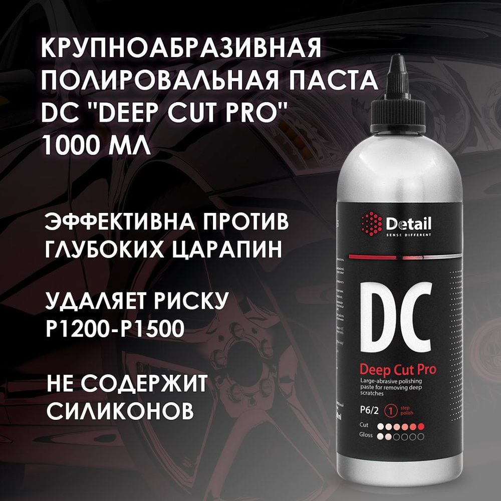 Полировальная паста DETAIL DС 