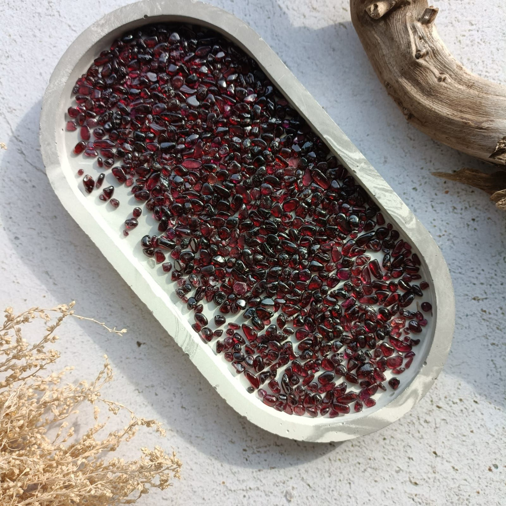 Гранат. Натуральный камень. Галтовка 3*5 мм. - купить с доставкой по ...