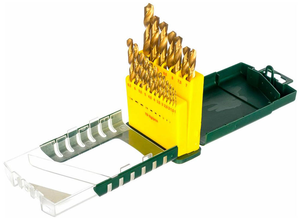 Набор сверл по металлу Bosch HSS-TiN 2607017152 для перфораторов, 19 ...