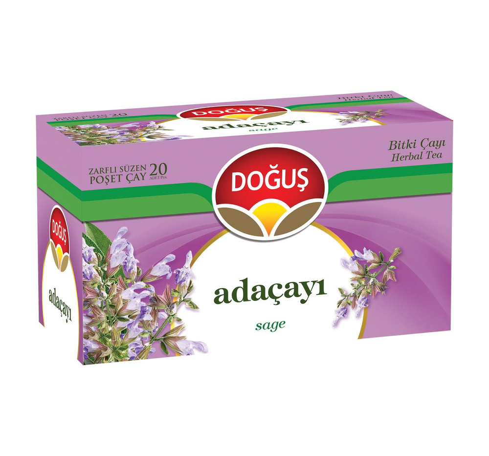 Турецкий травяной чай шалфей (ADACAYI) DOGUS, 20 пакетиков #1