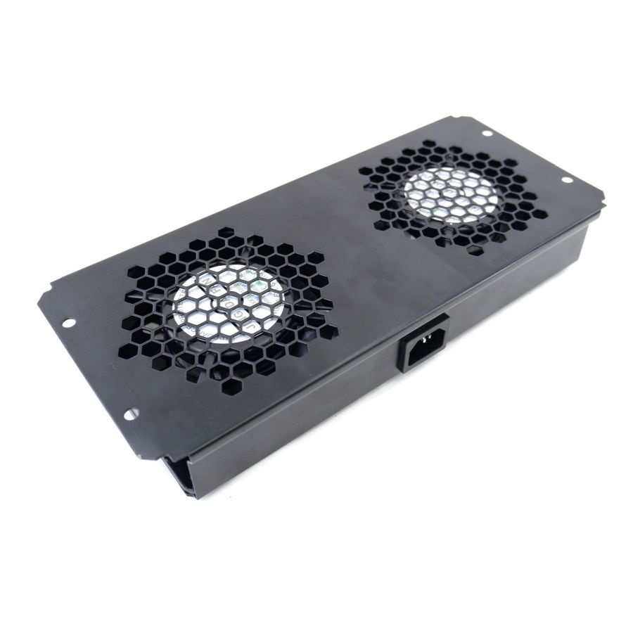 Модуль вентиляторный потолочный Hyperline TFAB-T2FR-RAL9004 - купить с ...