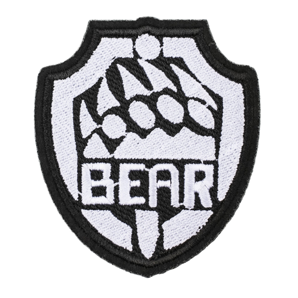 Нашивка, шеврон, патч (patch) BEAR, размер 6*7 см, 1 шт. - купить с ...