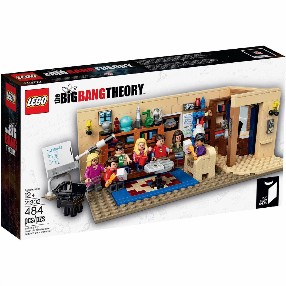 Конструктор LEGO, серии Ideas, 21302 The Big Bang Theory - купить с  доставкой по выгодным ценам в интернет-магазине OZON (1251442186)