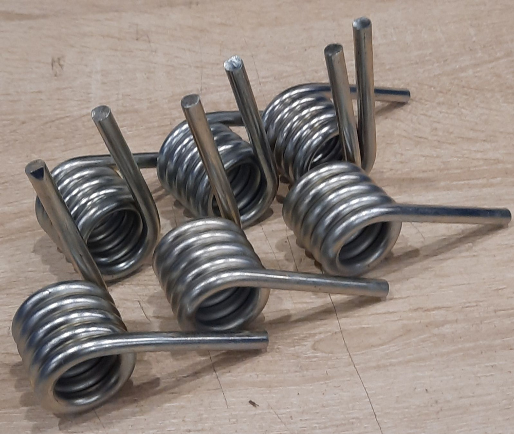 Пружины усиленные 8 мм (6 шт) для мотобуксировщика - купить по низким ...