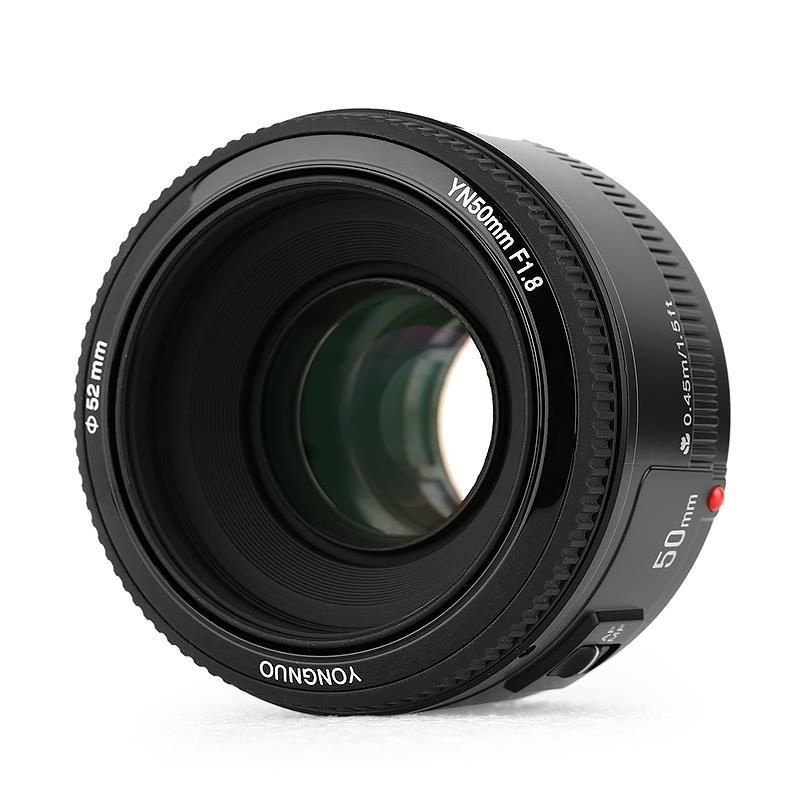 Объектив 50mm f/1.8 для Canon EF - купить по выгодной цене в интернет ...