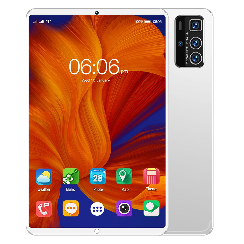 Lenovo Планшет AiMi 14PRO,16+1024GB,120Hz,Праздничные подарки, Две  sim-карты + Wi-Fi + GPS + Google Play,Планшет андроид,Планшет игровой,  10.1