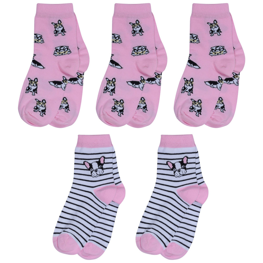 Носки RuSocks для девочек, 5 пар #1