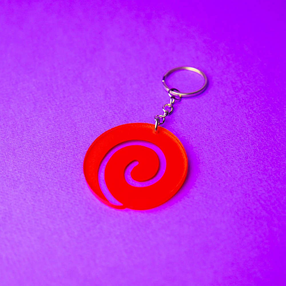 Аниме Брелок Клан Узумаки Акриловый - купить с доставкой по выгодным ...