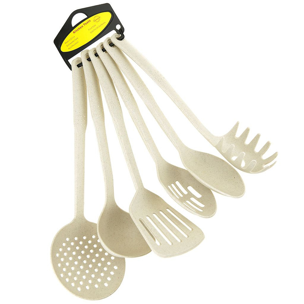 Кухонный набор для тефлоновой посуды пластмассовый 6 предметов - купить ...