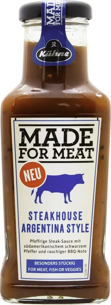 Соус Kuhne Томатный аргентинский для стейков Made for Meat Steakhouse ...