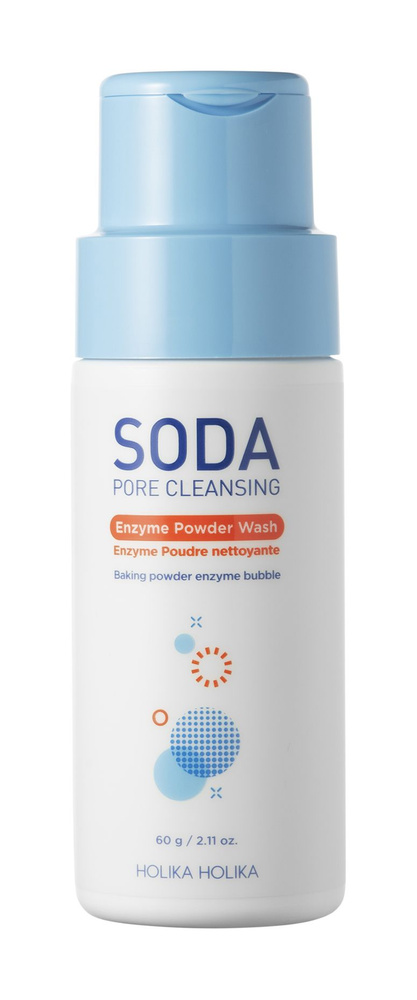 HOLIKA HOLIKA Пудра для лица очищающая энзимная Soda Pore Cleansing Enzyme Powder Wash, 60 г  #1