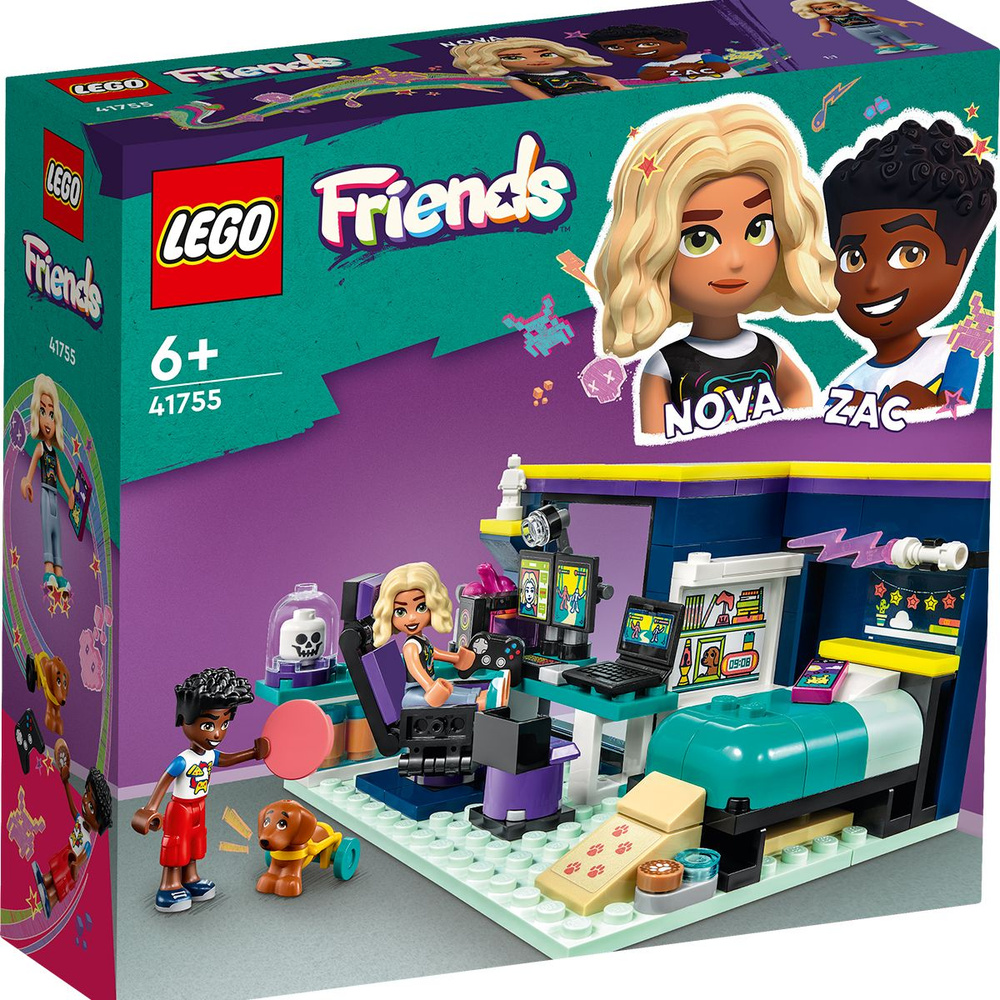 Конструктор LEGO Friends 41755 Комната Новы