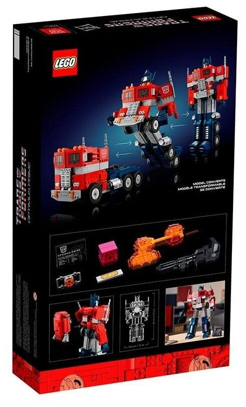 Конструктор Lego Icons 10302 Оптимус Прайм - купить с доставкой по ...