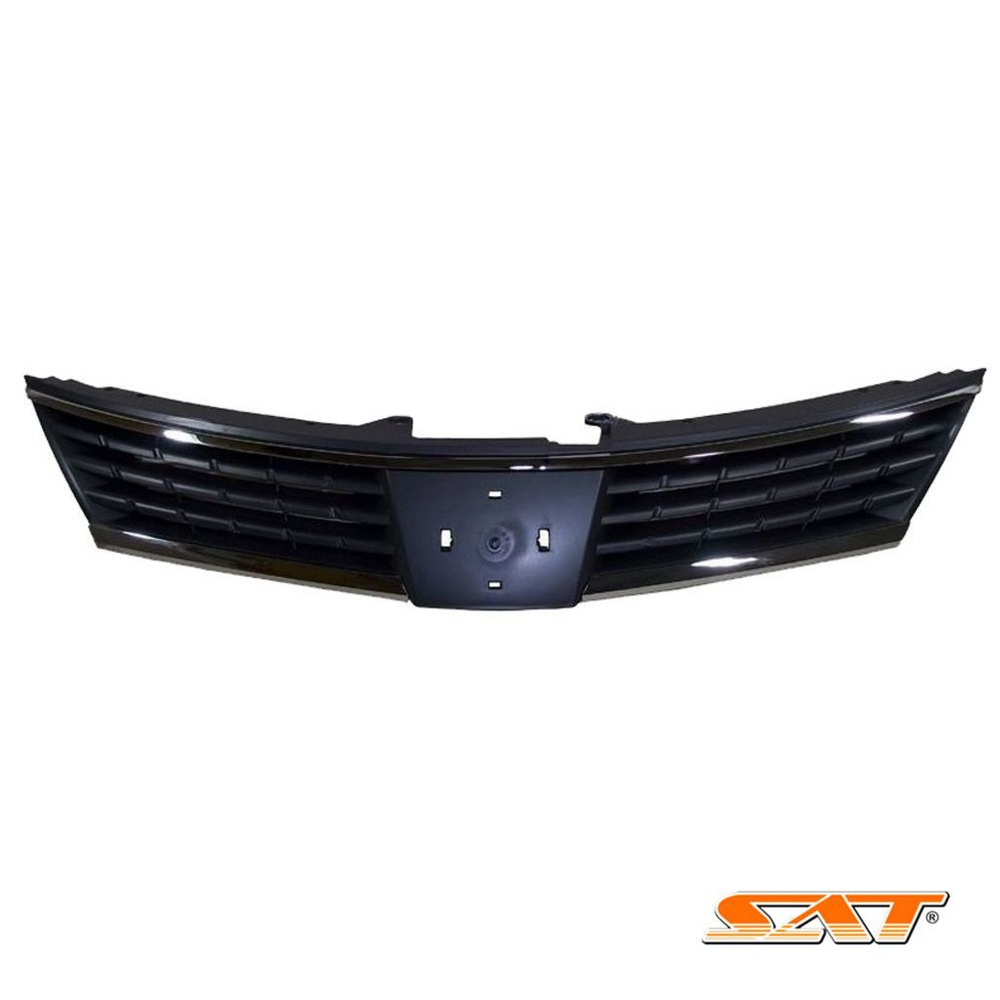 Решетка радиатора для Nissan Tiida Ниссан Тиида 2007-2008-2009-2010 ...
