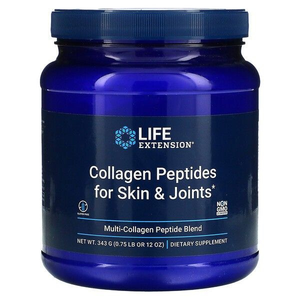 Life Extension Collagen Peptides For Skin & Joints (гидролизированный коллаген, коллагеновые пептиды) #1