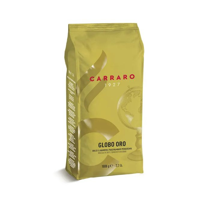 Зерновой кофе CARRARO GLOBO ORO, пакет, 1кг #1