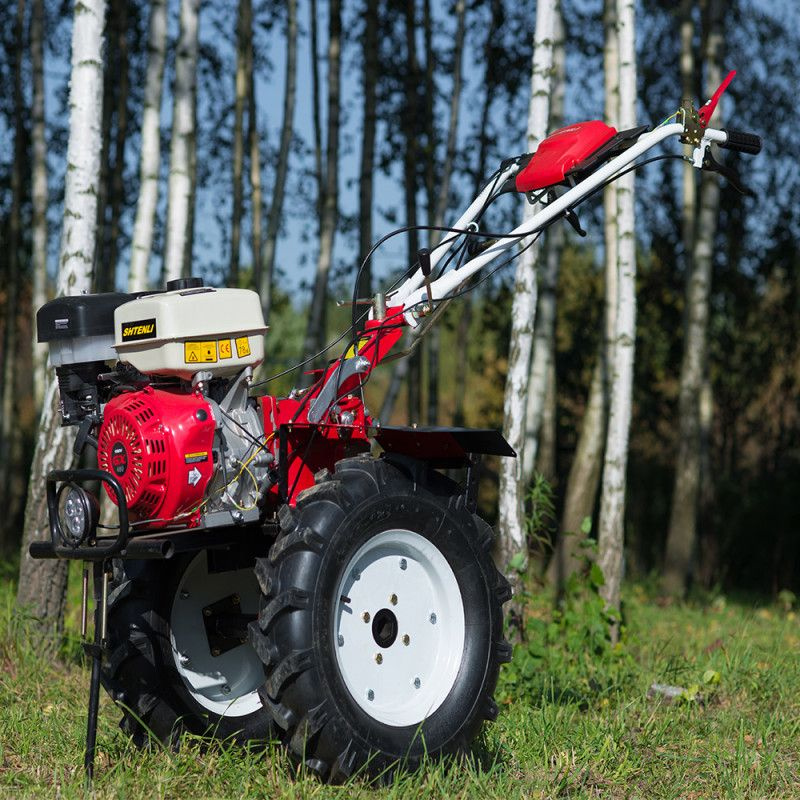 Мотоблок Shtenli 1900-18P PRO с мощностью 18 ЛС, валом отбора мощности ...