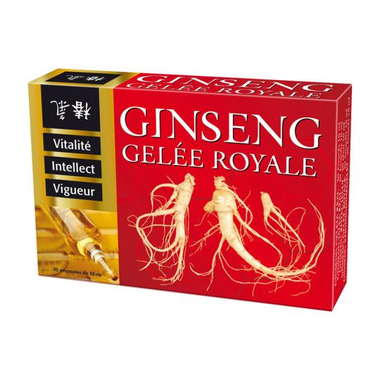 Женьшень и маточное молочко / GINSENG GELEE ROYAL (жидкость в ампулах ...