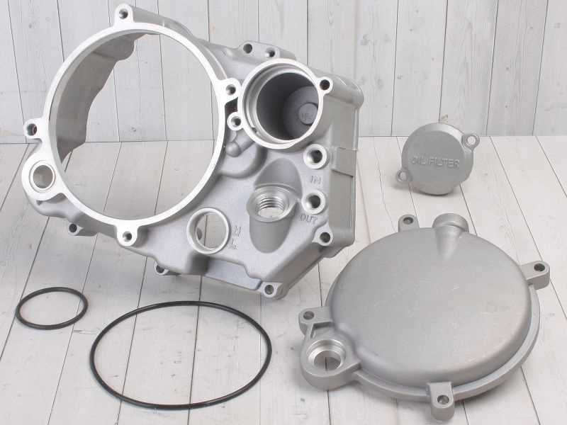 Крышка правого картера двигателя в сборе YX150 см3 W150-5 SM-PARTS #1