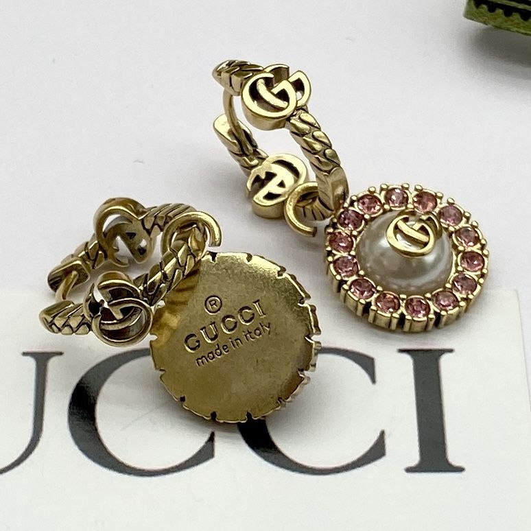 Gucci Серьги кольца #1