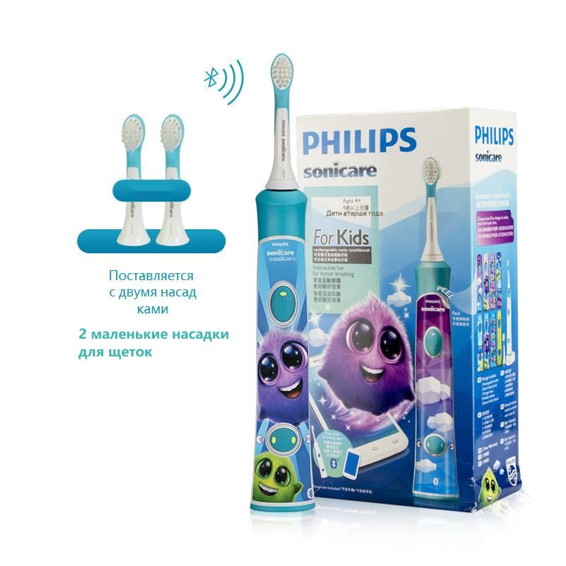 Philips Sonicare Электрическая зубная щетка Hx6322, лазурный #1